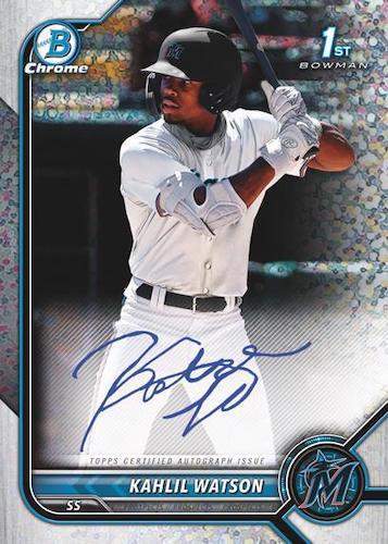 2022 Bowman Chrome Baseball HTA Choice, Box
