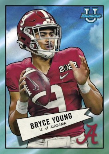 2022 Bowman Chrome University Football, Blaster Box