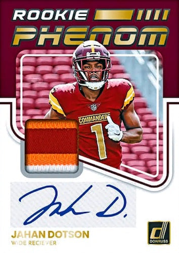 2022 Panini Donruss Football Hobby, Pack