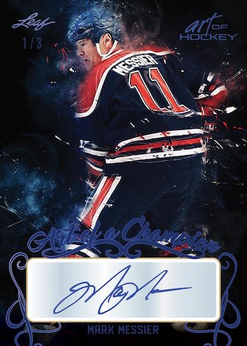 2022 Leaf Art of Hockey Hobby, Box
