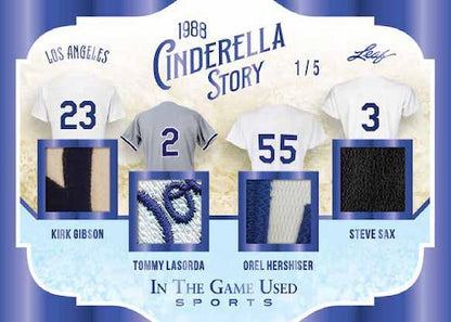 *LAST BOX* 2022 Leaf In The Game Used (ITG) Multi-Sport Hobby, Box