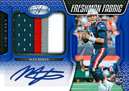 2022 Panini Certified Football Hobby, Pack