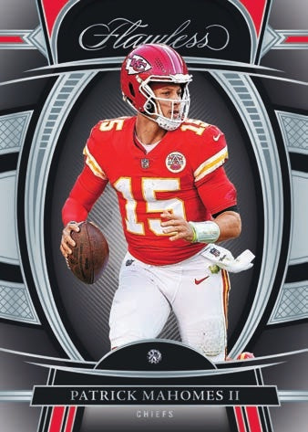 2022 Panini Flawless Football Hobby, 2 Box Case