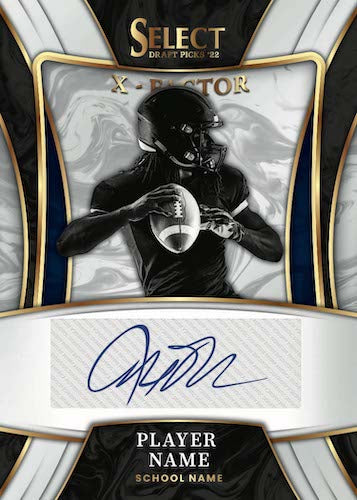 2022 Panini Select Draft Picks Football Hobby, Box