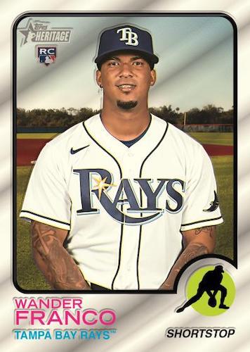 2022 Topps Heritage Hobby Baseball, Pack
