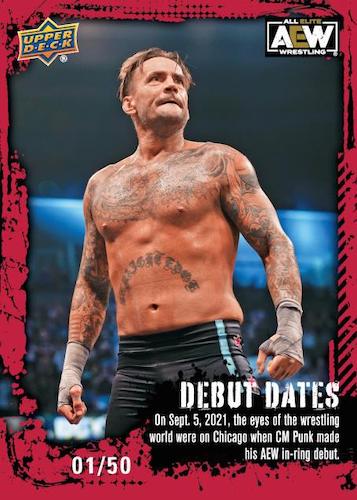 2022 Upper Deck AEW Hobby, Pack