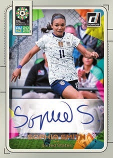 2023 Panini Donruss FIFA Women's World Cup Soccer Hobby Blaster, Pack