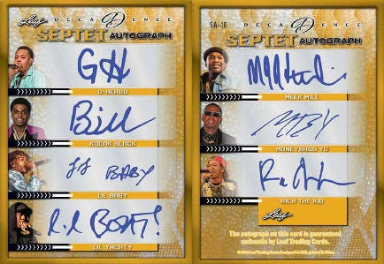 2023 Leaf Pop Century Decadence Hobby, Box