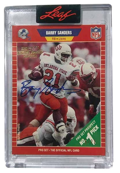 2023 Leaf Pro Set Metal Football Hobby, 10 Box Case