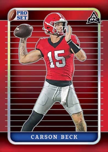 2023 Leaf Pro Set Metal Football Hobby, 10 Box Case