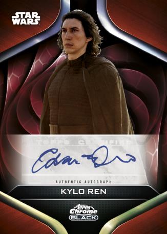 2023 Topps Star Wars Chrome Black Edition Hobby, Box