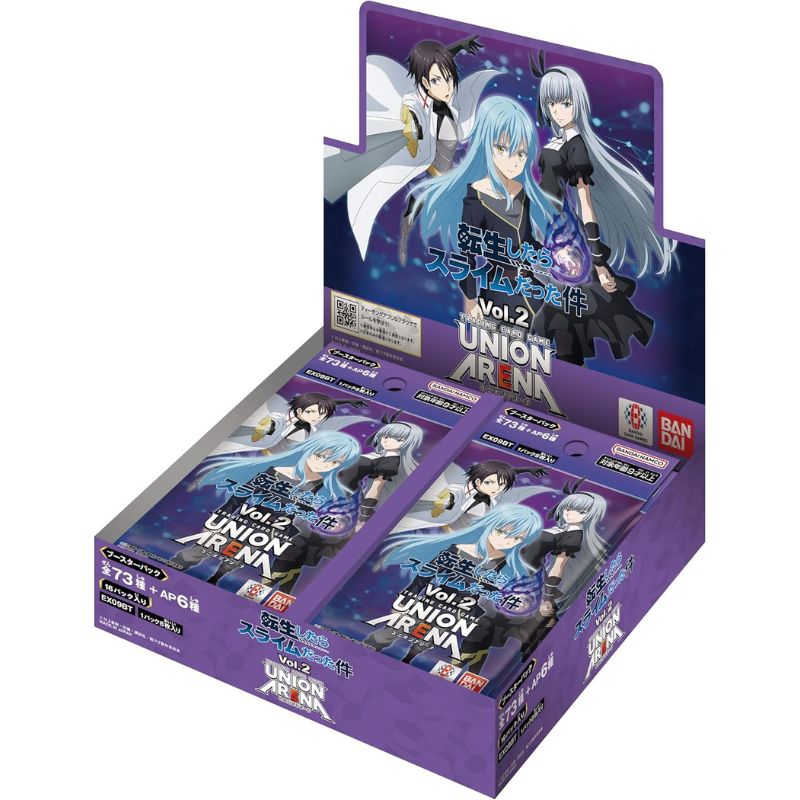 Union Arena That Time I Got Reincarnated as a Slime Vol.2 EX09BT Booster Box TCG