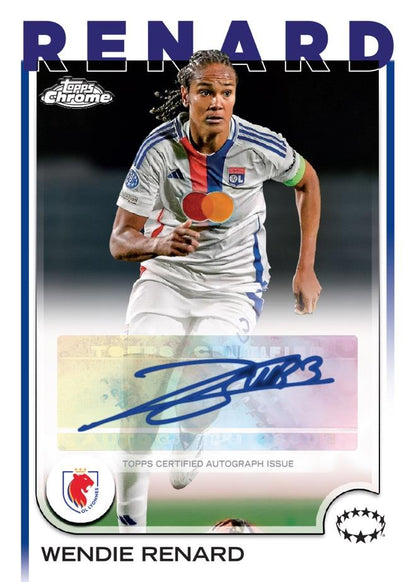 2024-25 Topps UEFA Women's Champions League Chrome Soccer Hobby, Box