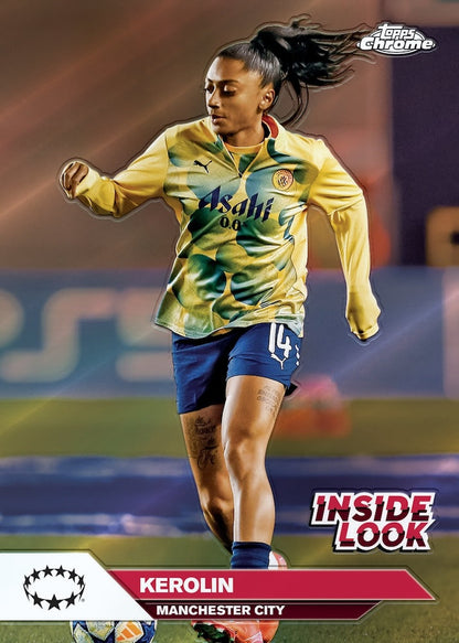 2024-25 Topps UEFA Women's Champions League Chrome Soccer Hobby, 12 Box Case