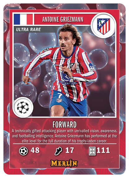 2024-25 Topps UEFA Club Competitions Merlin Chrome Soccer Hobby, 12 Box Case