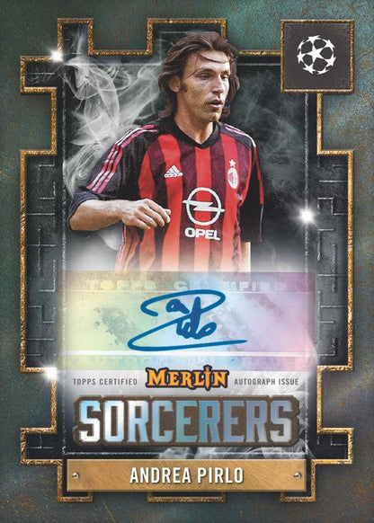 2024-25 Topps UEFA Club Competitions Merlin Chrome Soccer Blaster, Box