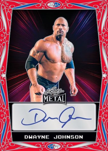 2024 Leaf Metal Legends Wrestling Hobby, 3 Box Case
