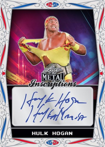 2024 Leaf Metal Legends Wrestling Hobby, 3 Box Case
