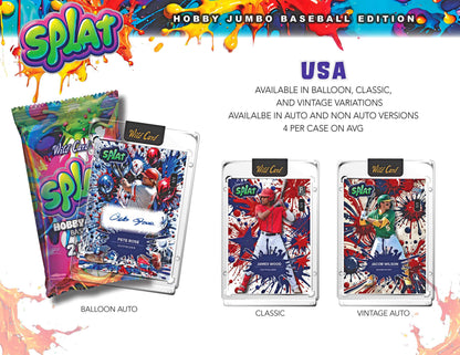 2024 Wild Card Splat Baseball Hobby Jumbo, Box