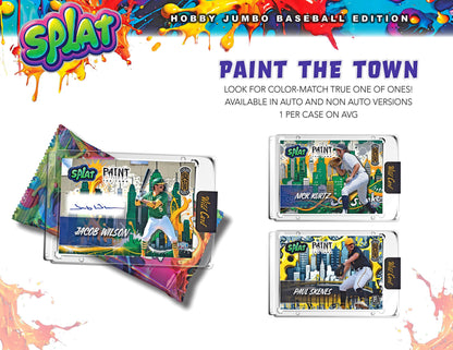 2024 Wild Card Splat Baseball Hobby Jumbo, 20 Box Case