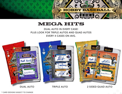 2024 Wild Card 5 Card Draw Stacked Deck Baseball Hobby, Box