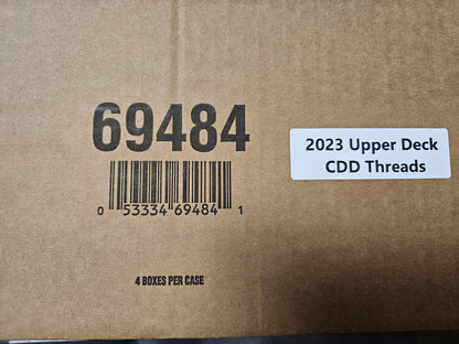*LAST CASE* 2024 Upper Deck UDA Threads Autographed Jersey Multi-Sport, 4 Box Case