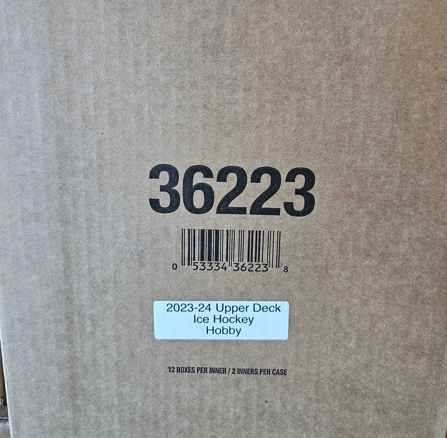 2023-24 Upper Deck Ice Hobby Hockey, 24 Box Master Case