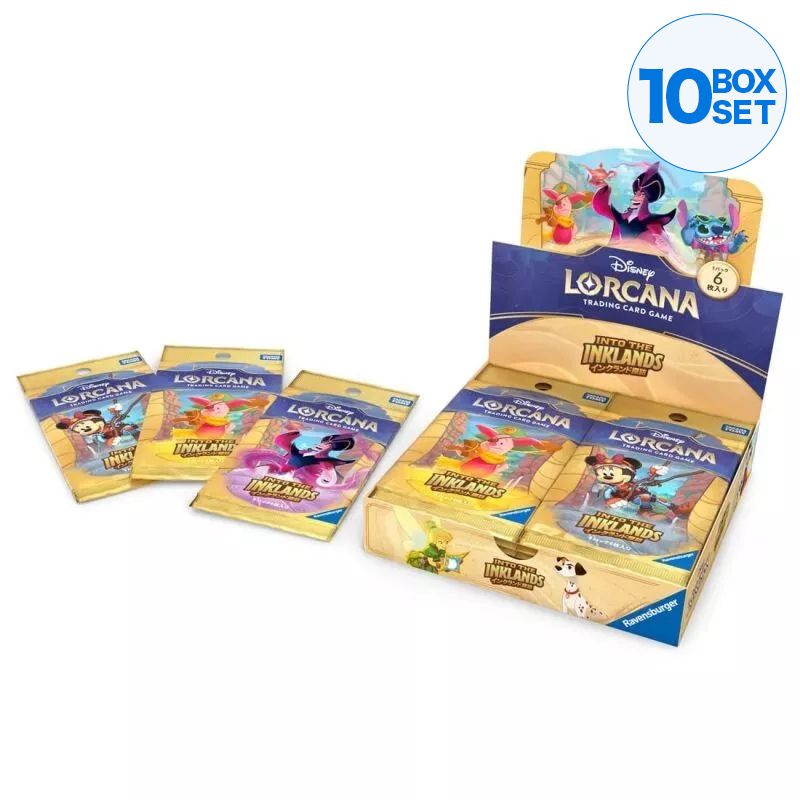 Disney Lorcana Into the Inklands Japanese Ver. Booster Pack Box TCG JAPAN