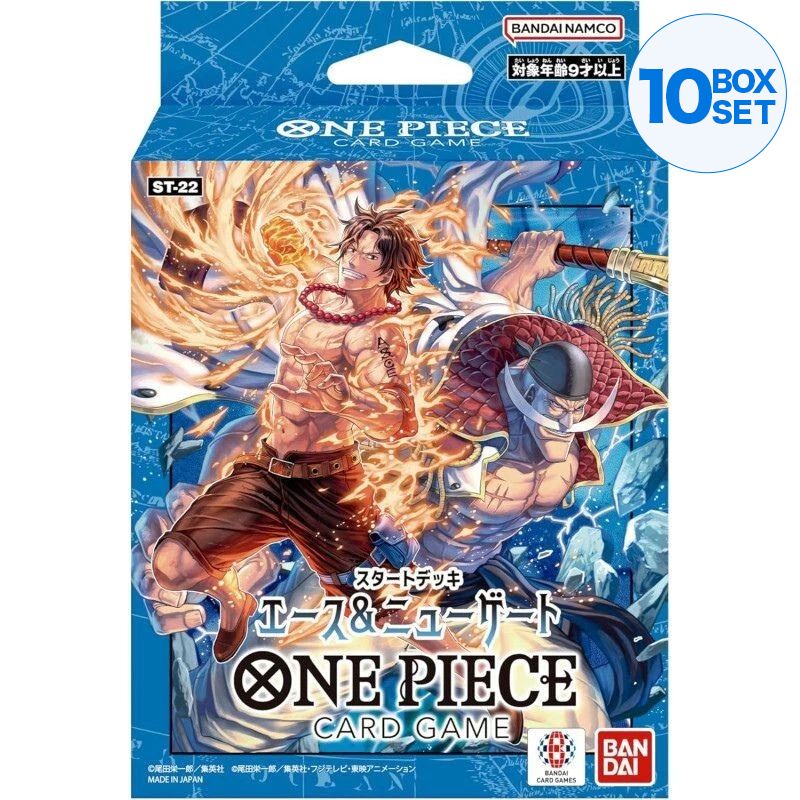 BANDAI One Piece Card Ace & Newgate Starter Deck ST-22 TCG JAPAN OFFICIAL