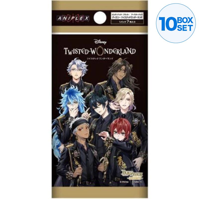 Build Divide Blight Disney Twisted Wonderland Booster Pack Box TCG JAPAN