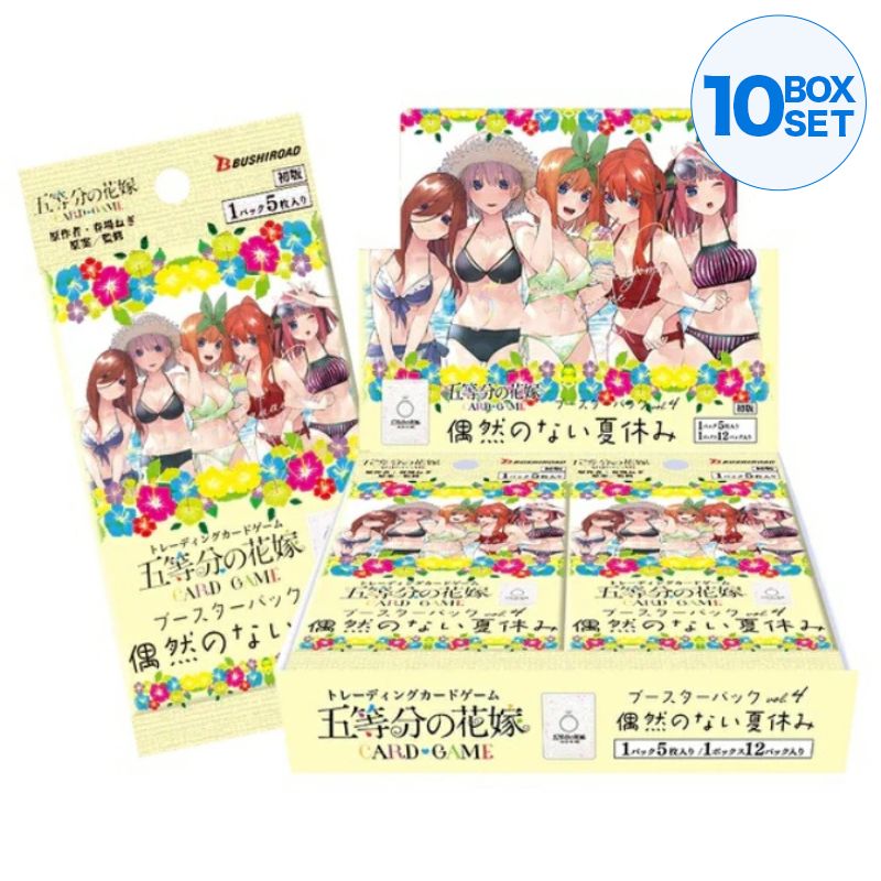 The Quintessential Quintuplets Card Game vol.4 Booster Pack Box TCG JAPAN