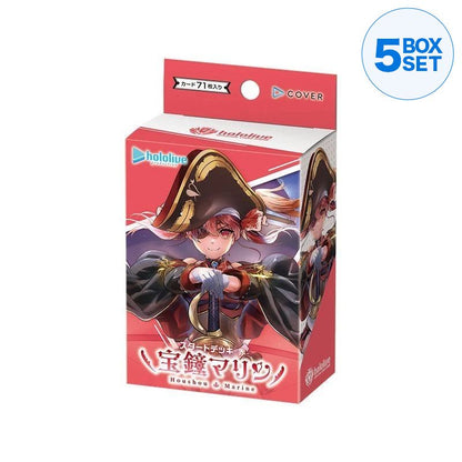 hololive Official Card Game Marine Houshou Starter Deck Red TCG JAPAN OFFICIAL