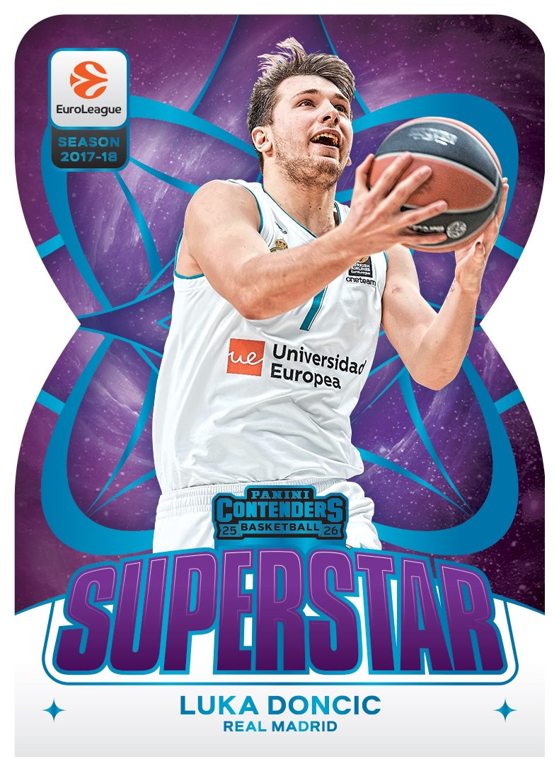 2025-26 Panini Contenders EuroLeague Basketball Hobby, Box