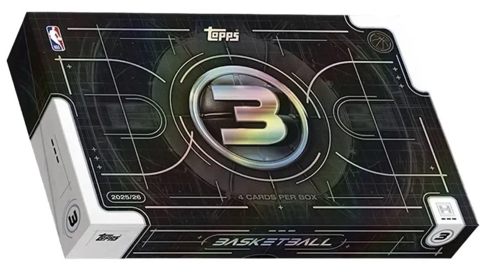 2025-26 Topps Three Basketball Hobby, Box