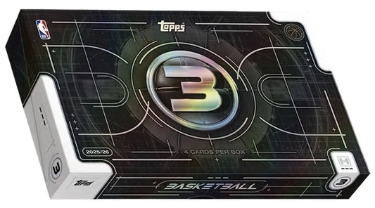 2025-26 Topps Three Basketball Hobby, Box