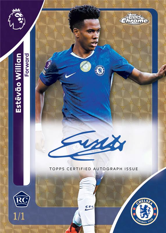 2026 Topps Chrome Premier League Soccer Hobby, Box