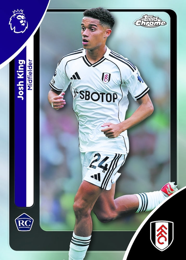2026 Topps Chrome Premier League Soccer Blaster, Box
