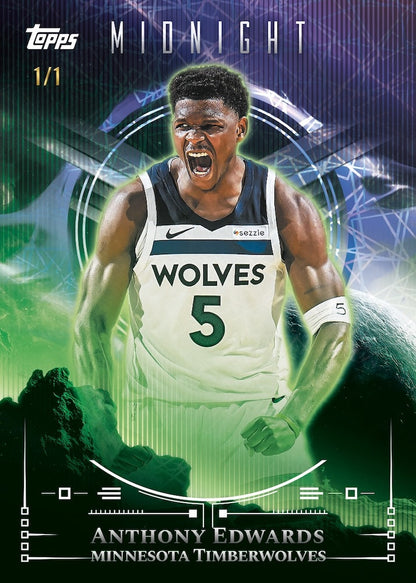 2025-26 Topps Midnight Basketball Hobby, Box
