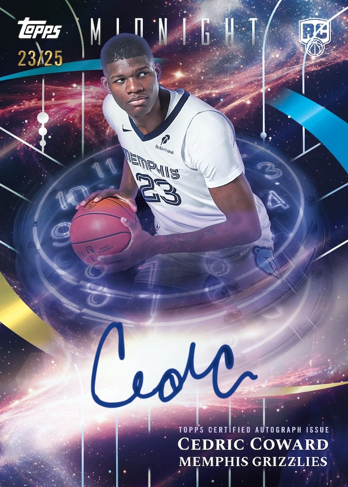 2025-26 Topps Midnight Basketball Hobby, Box