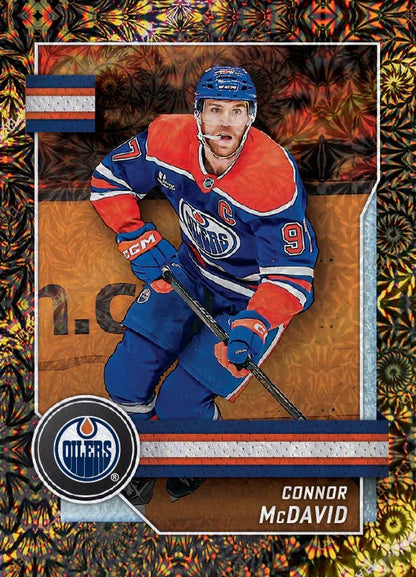 2025-26 Topps NHL Sticker Collection Hockey Hobby, Pack