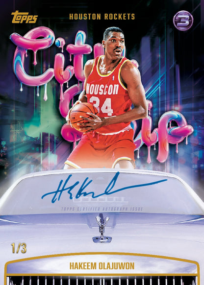 2025/26 Topps Three Basketball Hobby, 4 Box Case