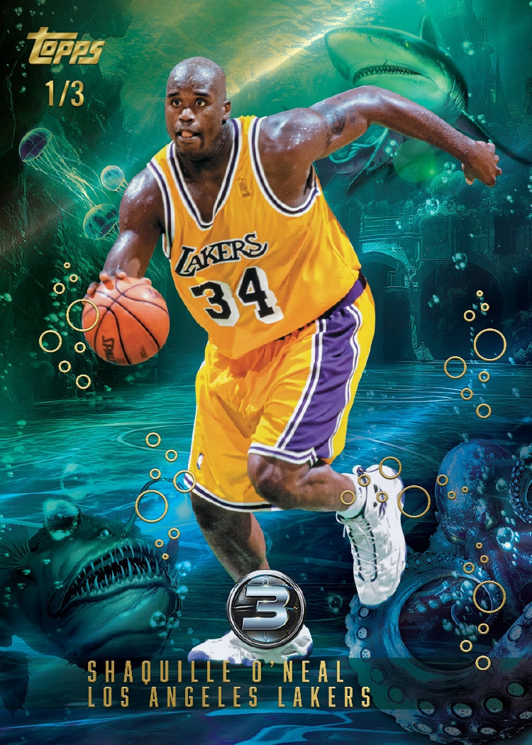 2025/26 Topps Three Basketball Hobby, 4 Box Case