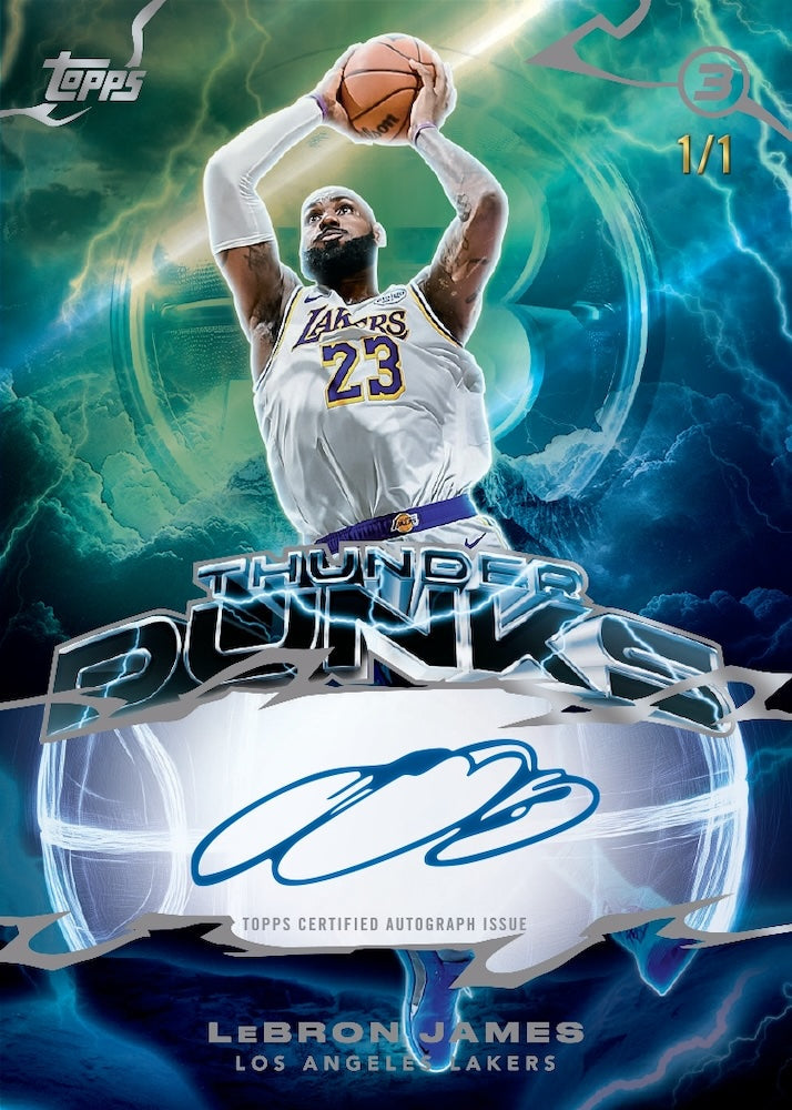 2025-26 Topps Three Basketball Hobby, Box