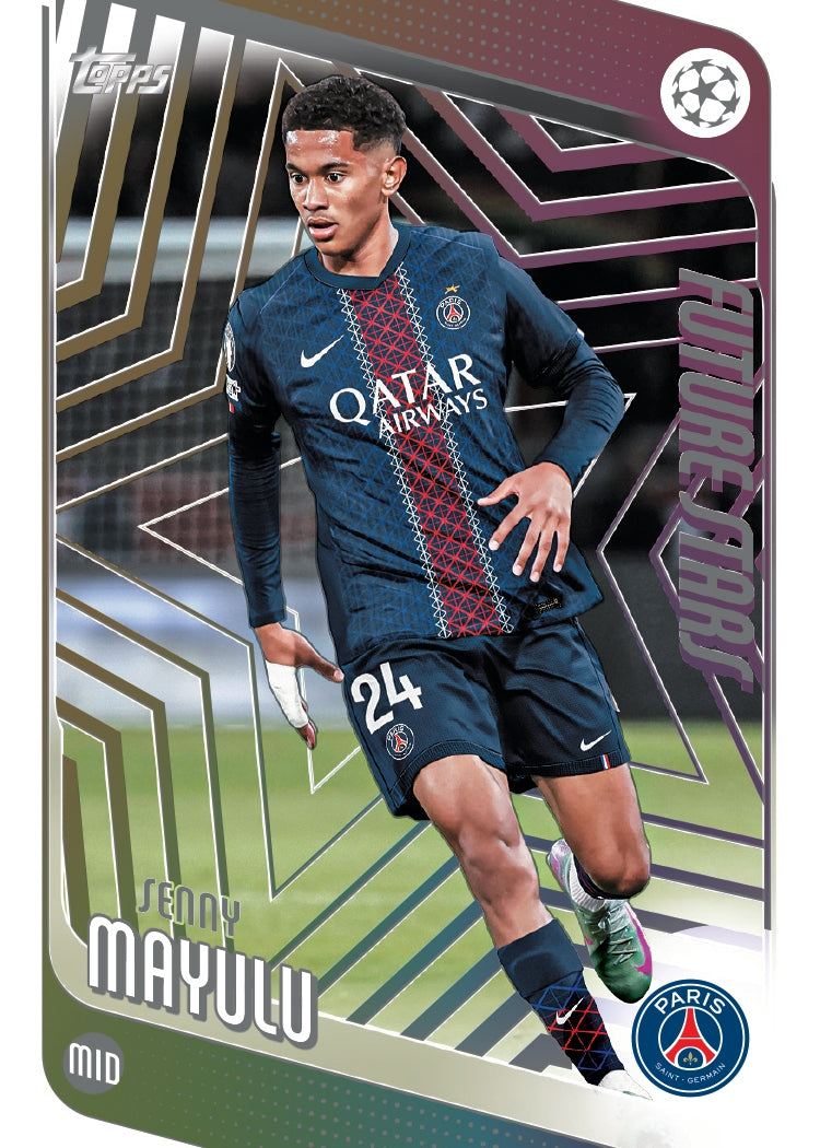 2025-26 Topps UEFA Club Competitions Soccer Blaster, Box