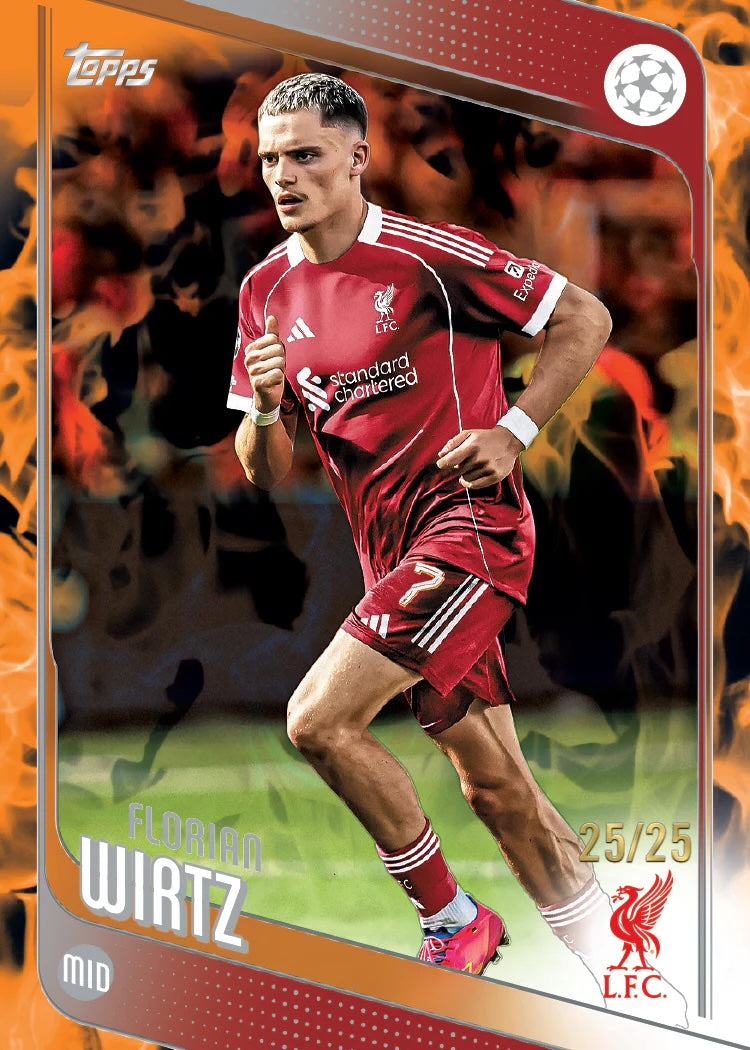 2025-26 Topps UEFA Club Competitions Soccer Hobby, Box