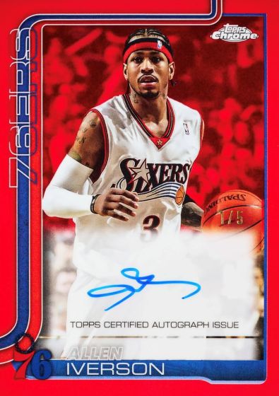 2025-26 Topps Chrome Basketball Jumbo, Box