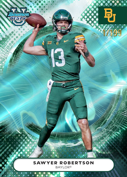 2025 Bowman's Best University Football Hobby, Pack