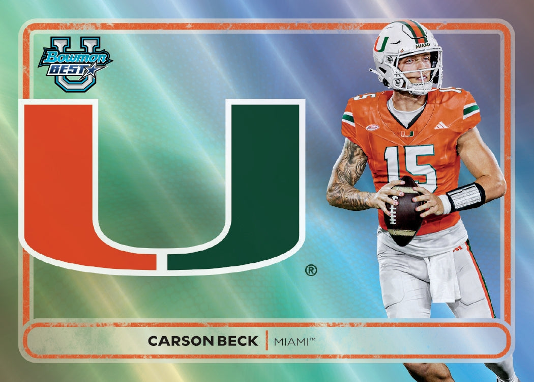 2025 Bowman's Best University Football Hobby, Pack