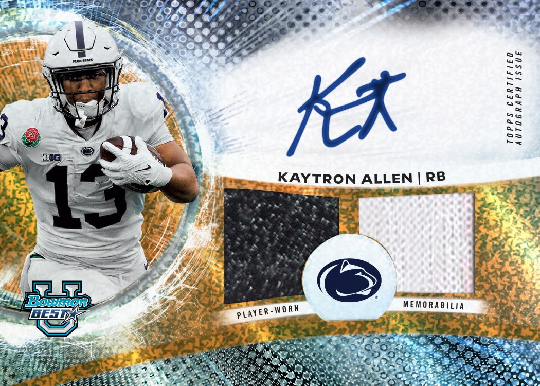 2025 Bowman's Best University Football Hobby, 12 Box Case