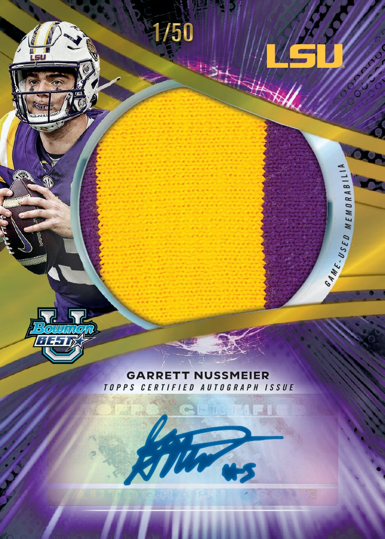 2025 Bowman's Best University Football Hobby, Pack